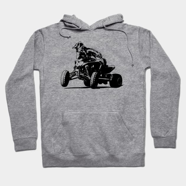 450 SX Quad Sketch Art Hoodie by KAM Std